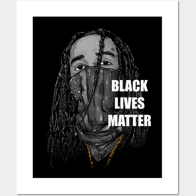 Black lives matter Wall Art by Blunts